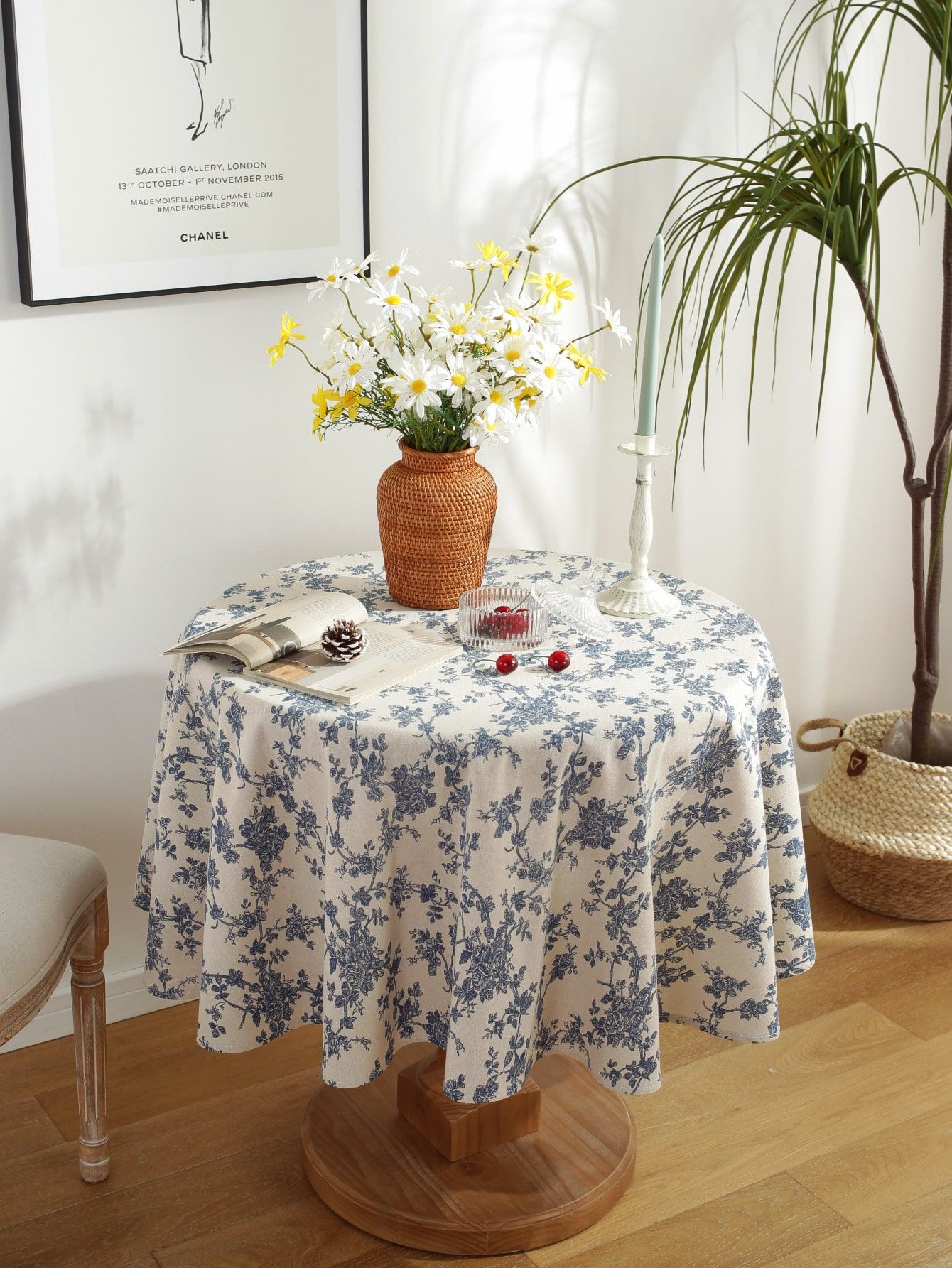 Flower Print Tablecloth | SHEIN