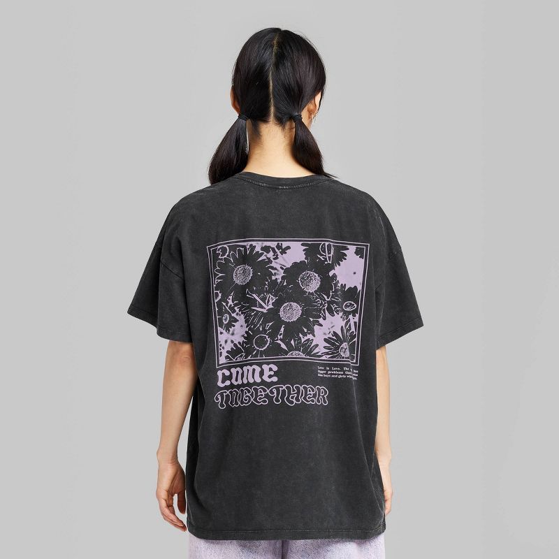 Women's Short Sleeve Oversized T-Shirt - Wild Fable™ Black | Target