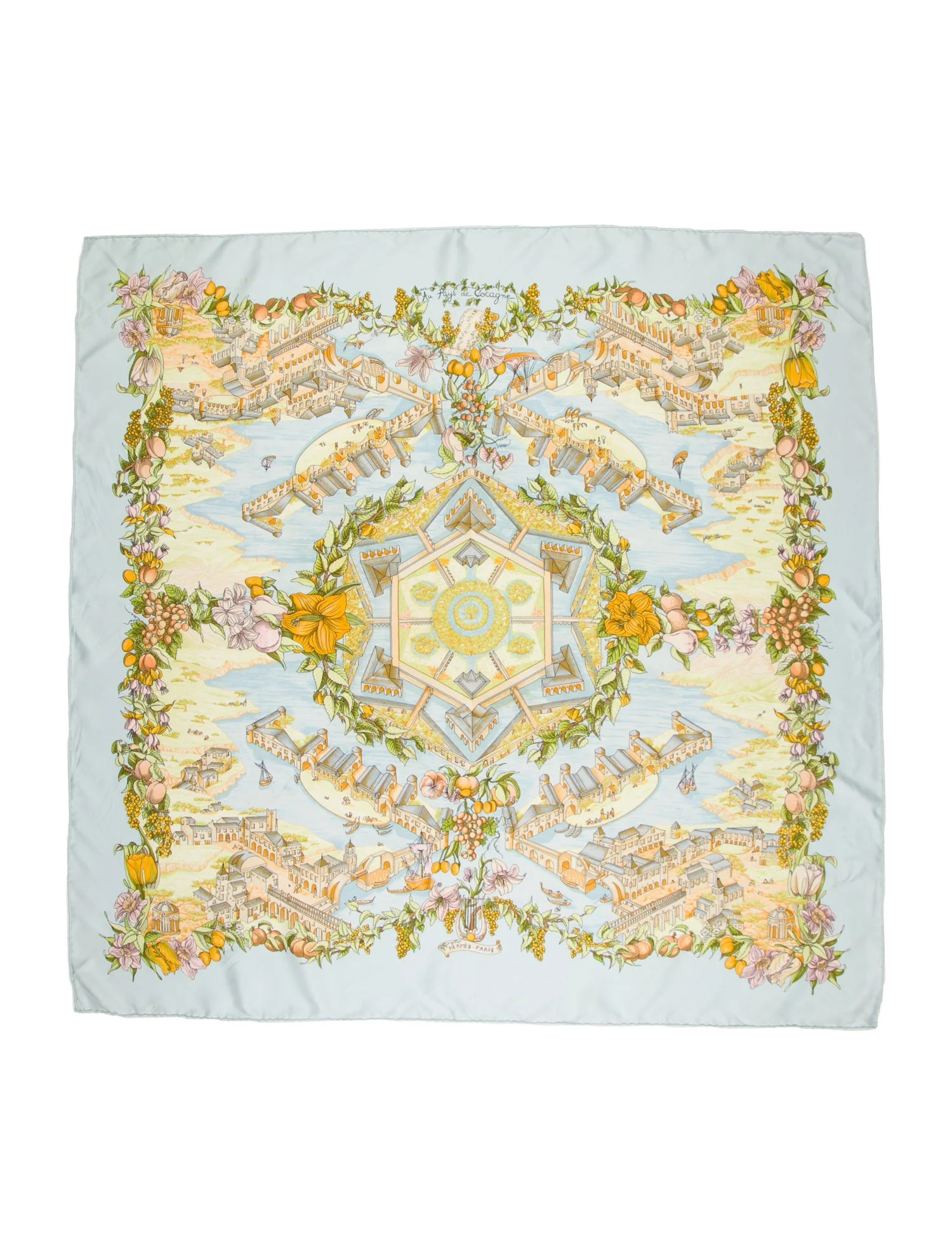 Au Pays de Cocagne Silk Scarf | The RealReal