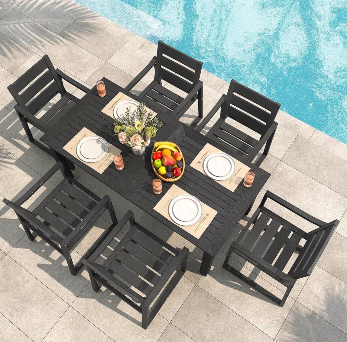 5% off 🎉

Cozyman Patio Table and Chairs Set, HDPS Outdoor Dining Set for 6, Patio Furniture for Deck, Poolside, and Backyard, Black

#LTKHome #LTKSaleAlert