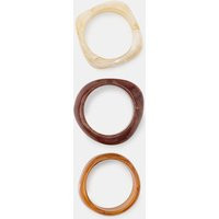 Zara - 3-Pack Of Resin Bracelets - Multicolored - M - Woman | Zara US