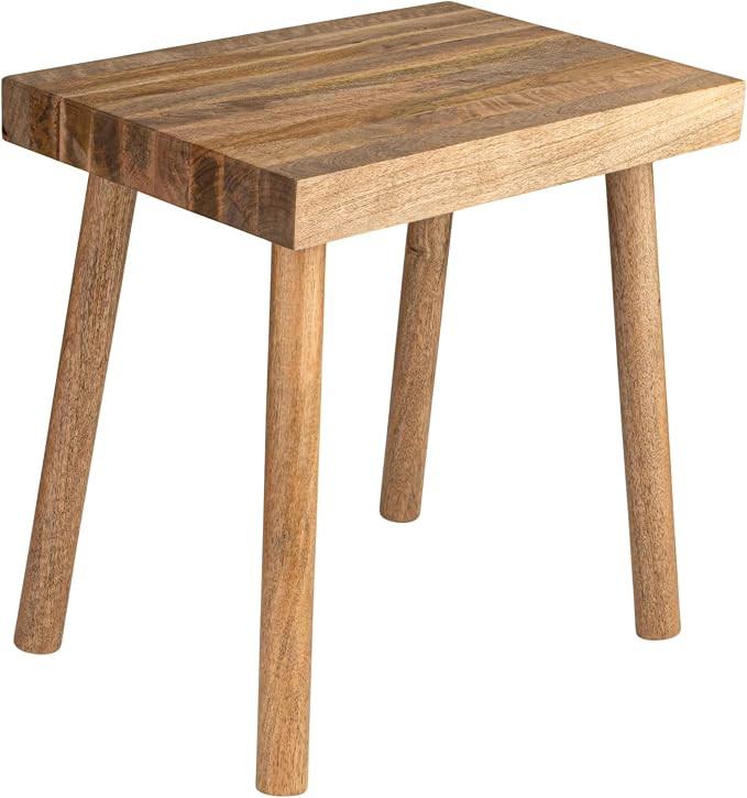 Bloomingville Reclaimed Wood Stool | Amazon (US)