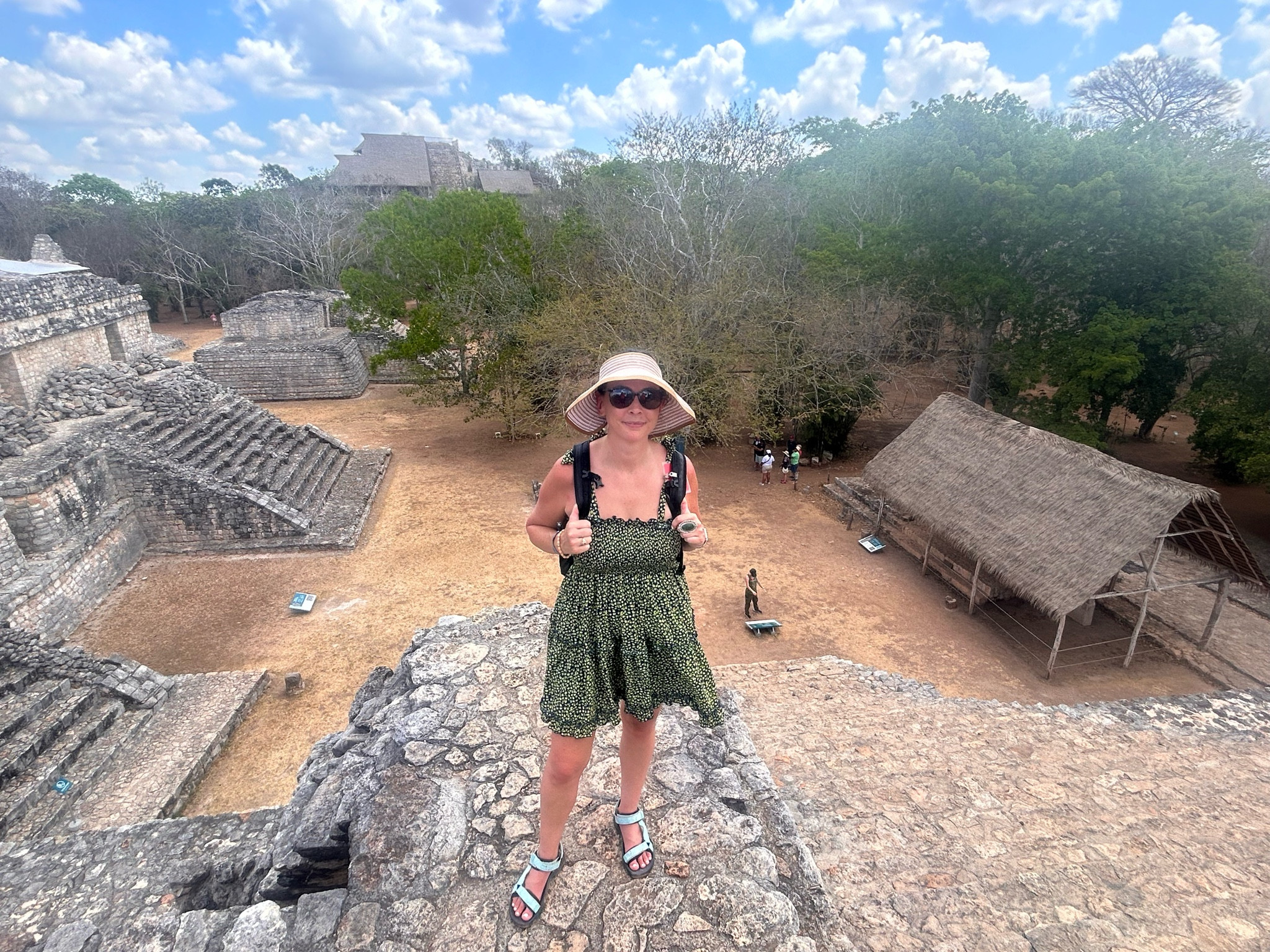 Exploring Mayan Ruins in Mexico 

#LTKTravel #LTKOver40 #LTKFindsUnder100