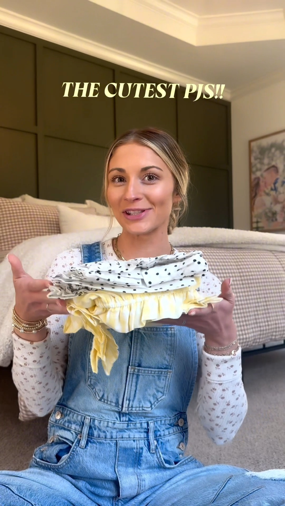 I am obsessed with these @gapstyle pjs!!! Are you team gingham or polka dots?? 👀🤩 Get them while they’re 40% off rn!!

#LTKSeasonal #LTKU #LTKootd