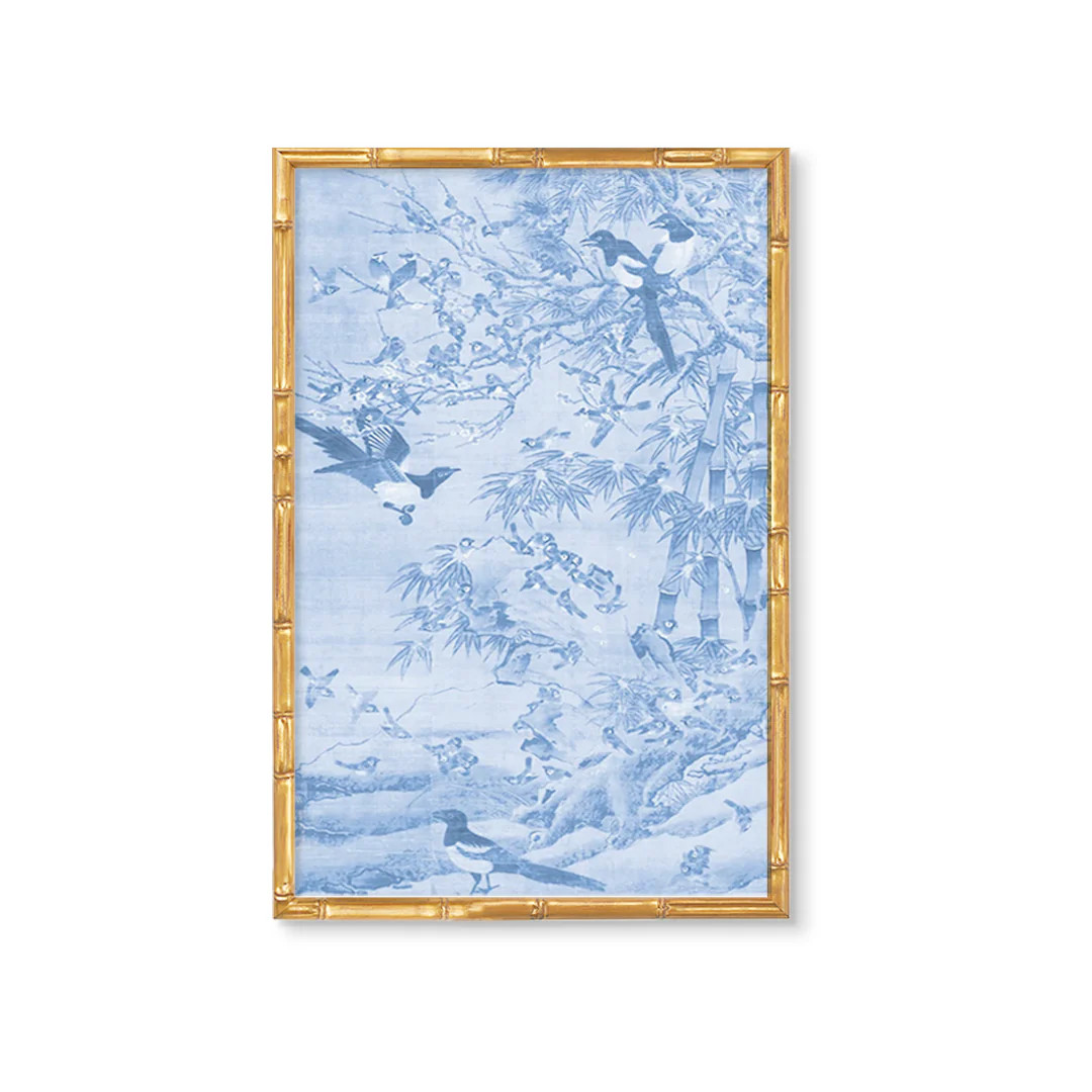 Vintage Bird Mural | Urban Garden Prints