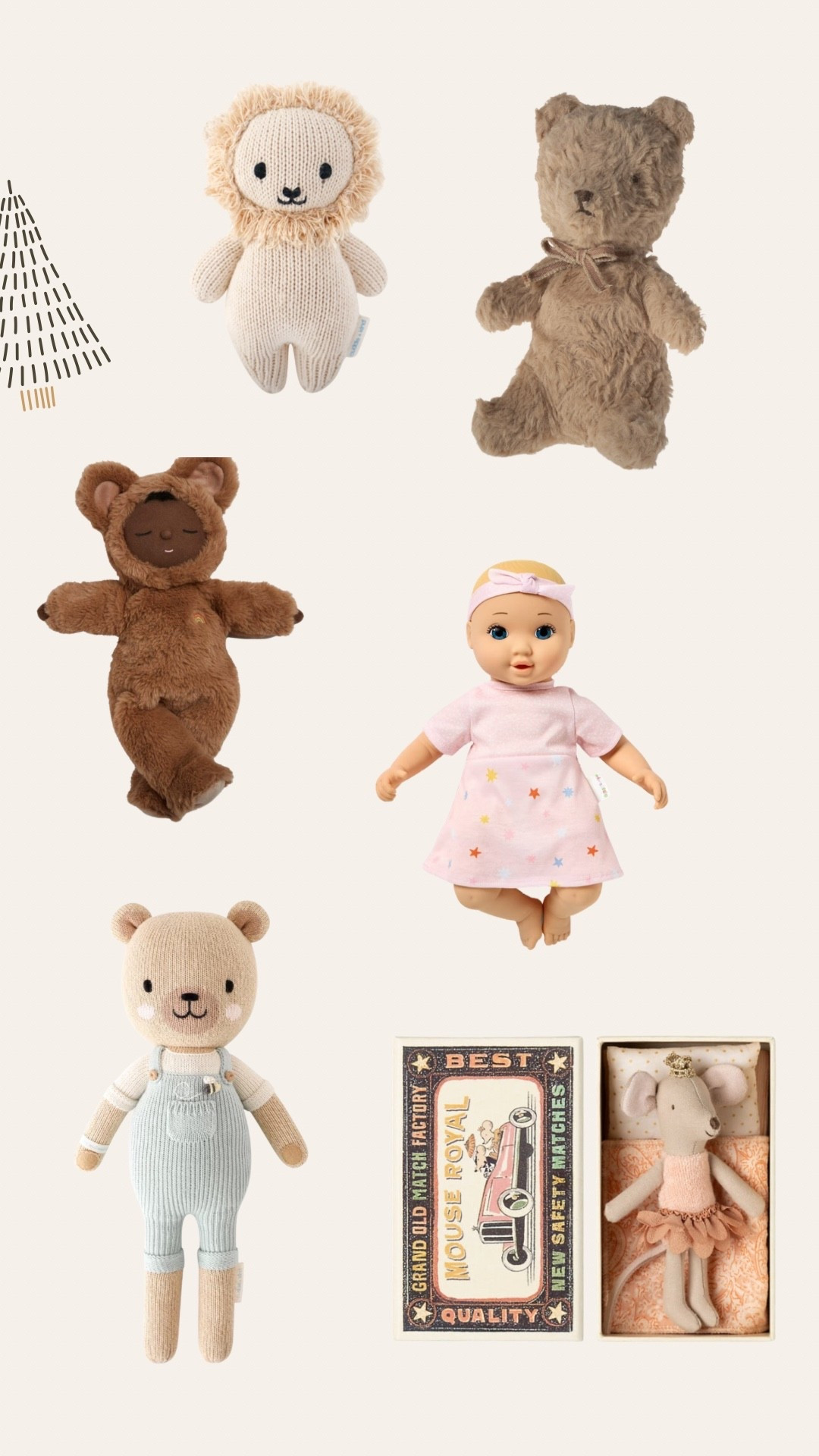 Dolls make the perfect gift for your little ones! 

#LTKHoliday #LTKKids #LTKGiftGuide
