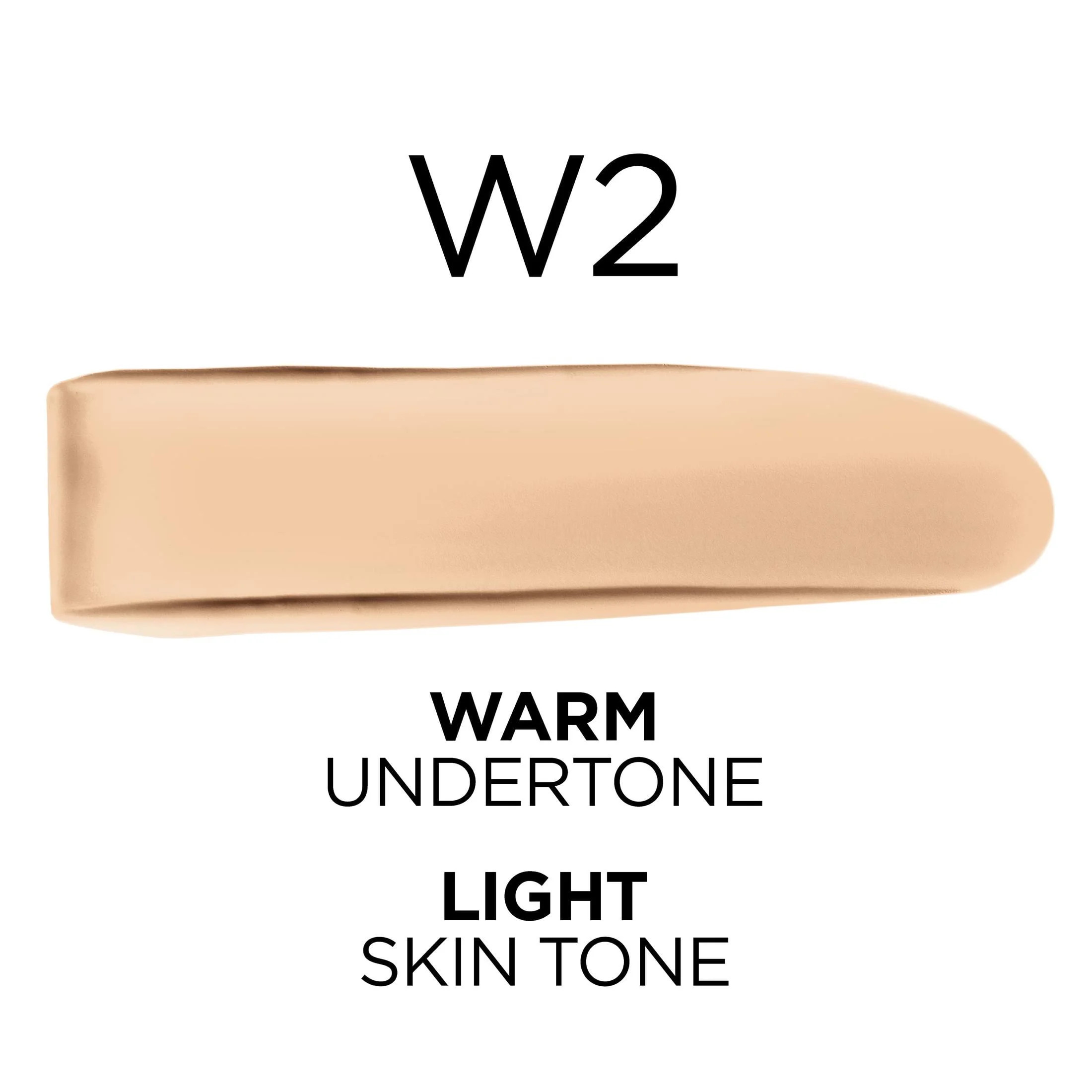 L'Oreal Paris True Match Cream Foundation Makeup, W2 Warm Light, 1 fl oz | Walmart (US)