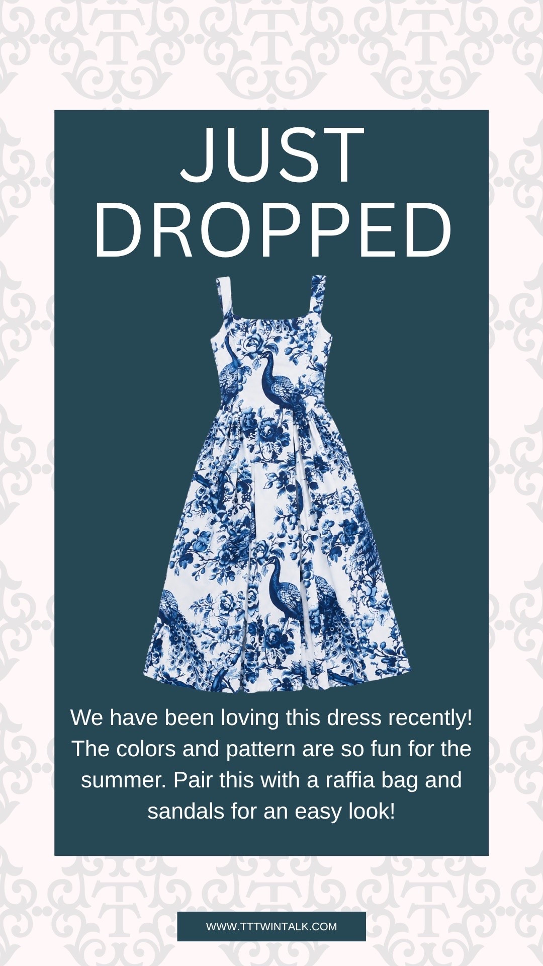 We have been loving this dress recently! The colors and pattern are so fun for the summer. Pair this with a raffia bag and sandals for an easy look!

#LTKMidsize #LTKOver40 #LTKSeasonal
