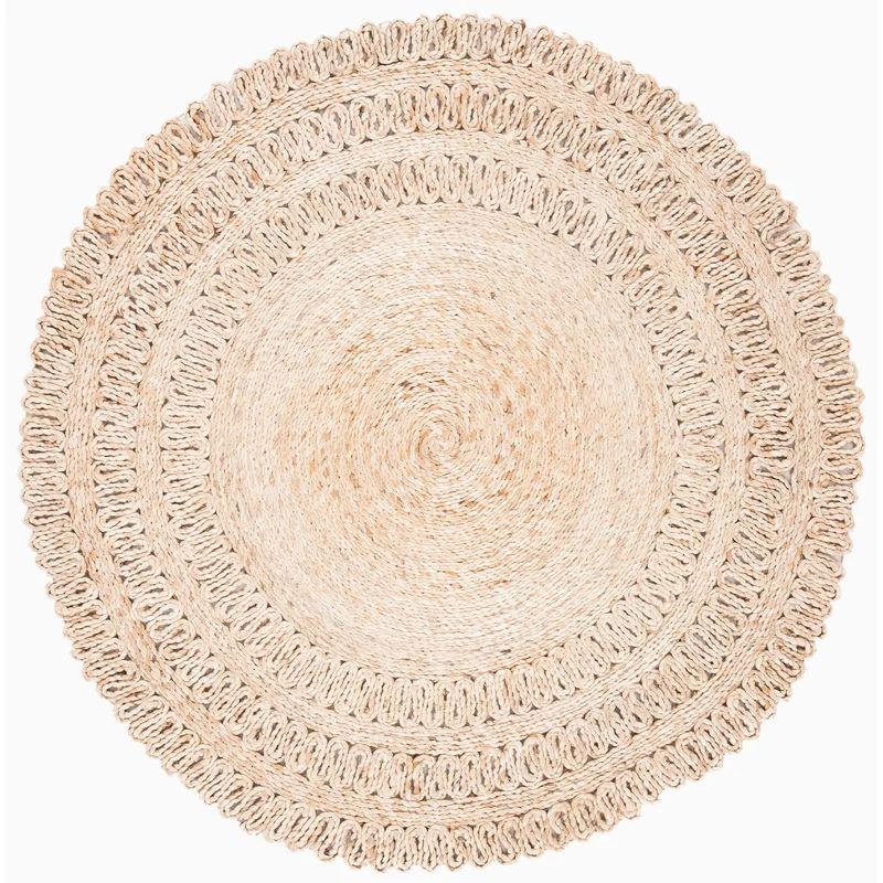 Vincenzo Handmade Flatweave Jute/Sisal Natural Rug | Wayfair North America