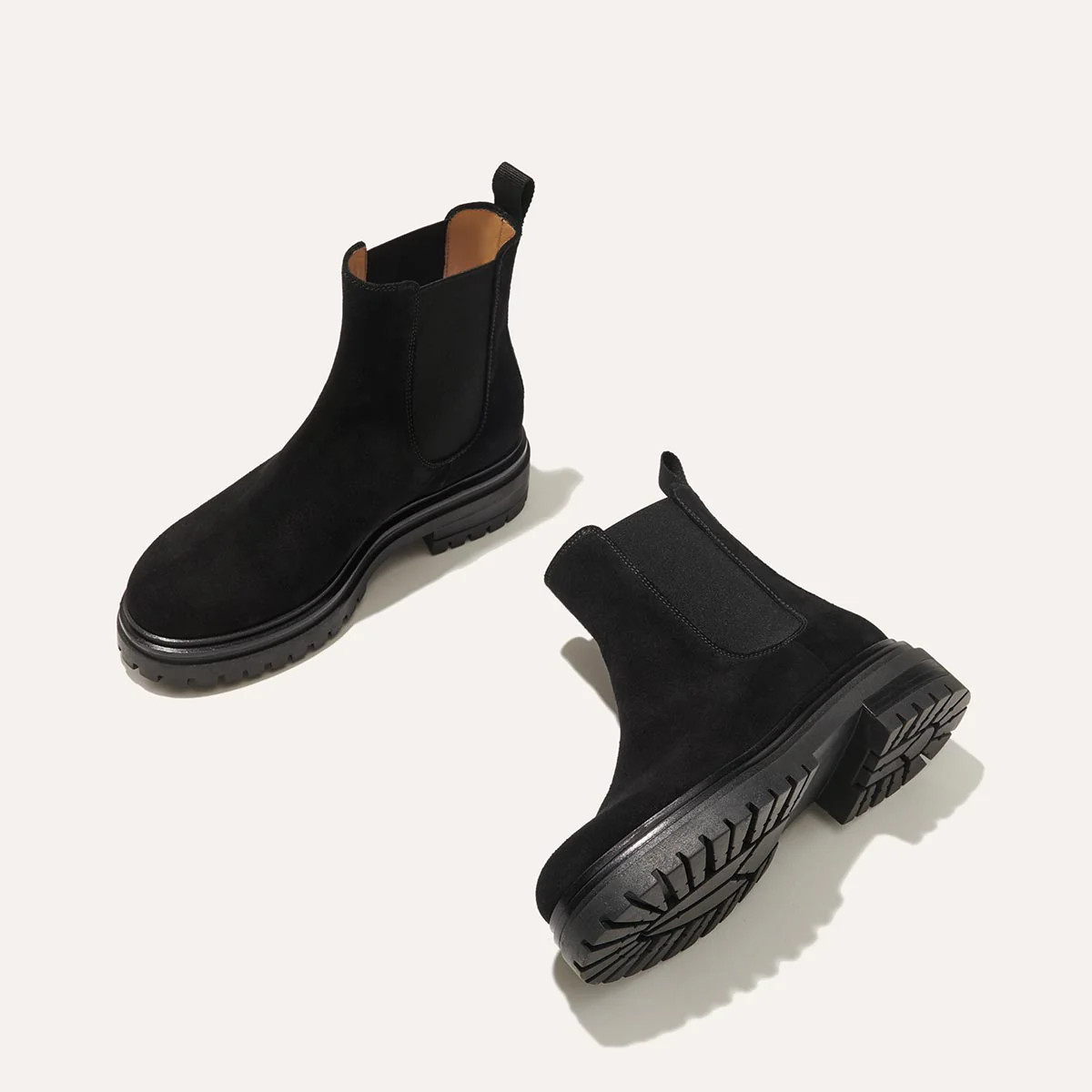 The West Chelsea Boot - Black Suede | Margaux