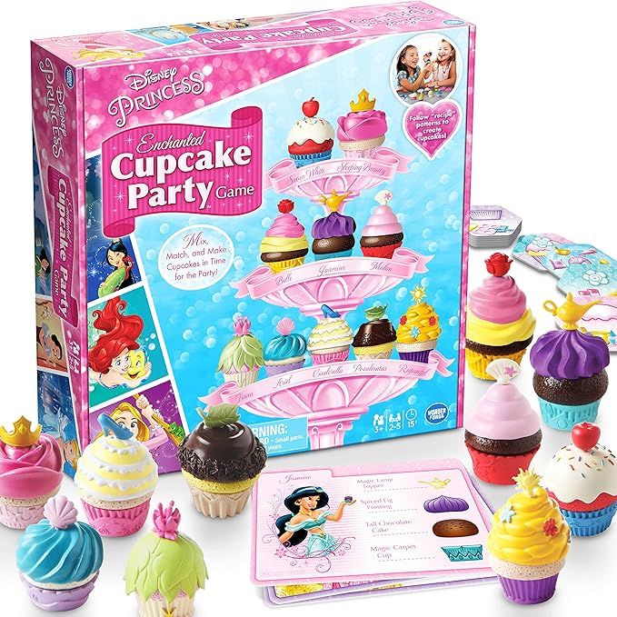 Wonder Forge Disney Princess Enchanted Cupcake Party Game For Girls & Boys Age 3 & Up - A Fun & F... | Amazon (US)