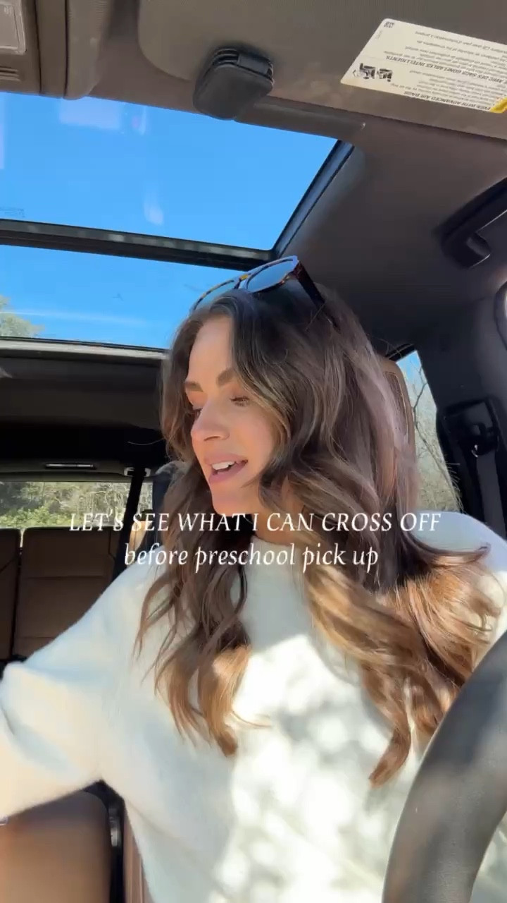 ERRANDS VLOG ✨
Squeezing it all in before preschool pick up! (Sweater/Pants size small)

code: ALOPROFILE to save on Dibs Beauty

#LTKdayinmylife #LTKmomlife #LTKvlog