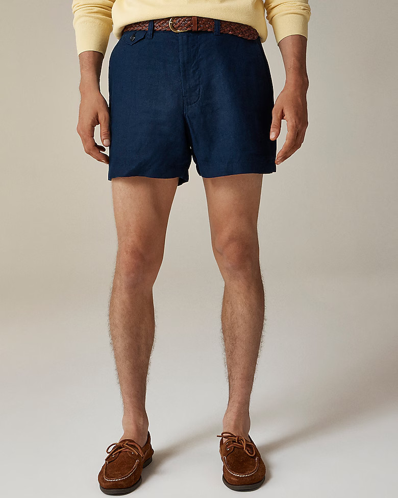 5" linen short | J. Crew US
