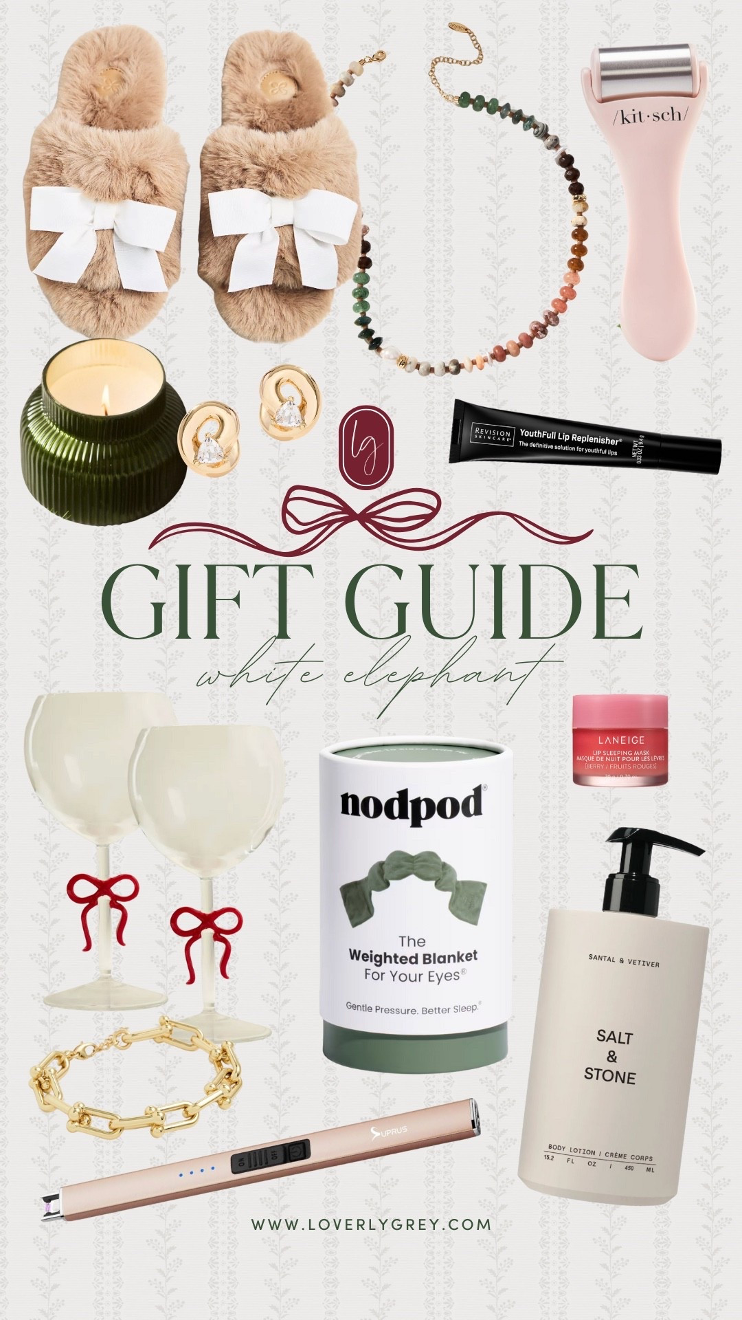 Sharing some gifts that would be great for a white elephant party or favorite things party! I have a few of these gifts and love!

Loverly Grey, white elephant gifts, favorite things party, under $50 gifts, jewelryy

#LTKGiftGuide #LTKHoliday