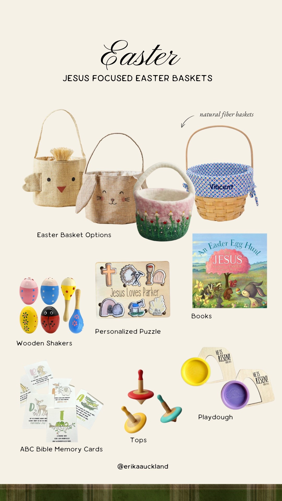 Jesus focused Easter Baskets

#LTKKids #LTKFamily #LTKSeasonal