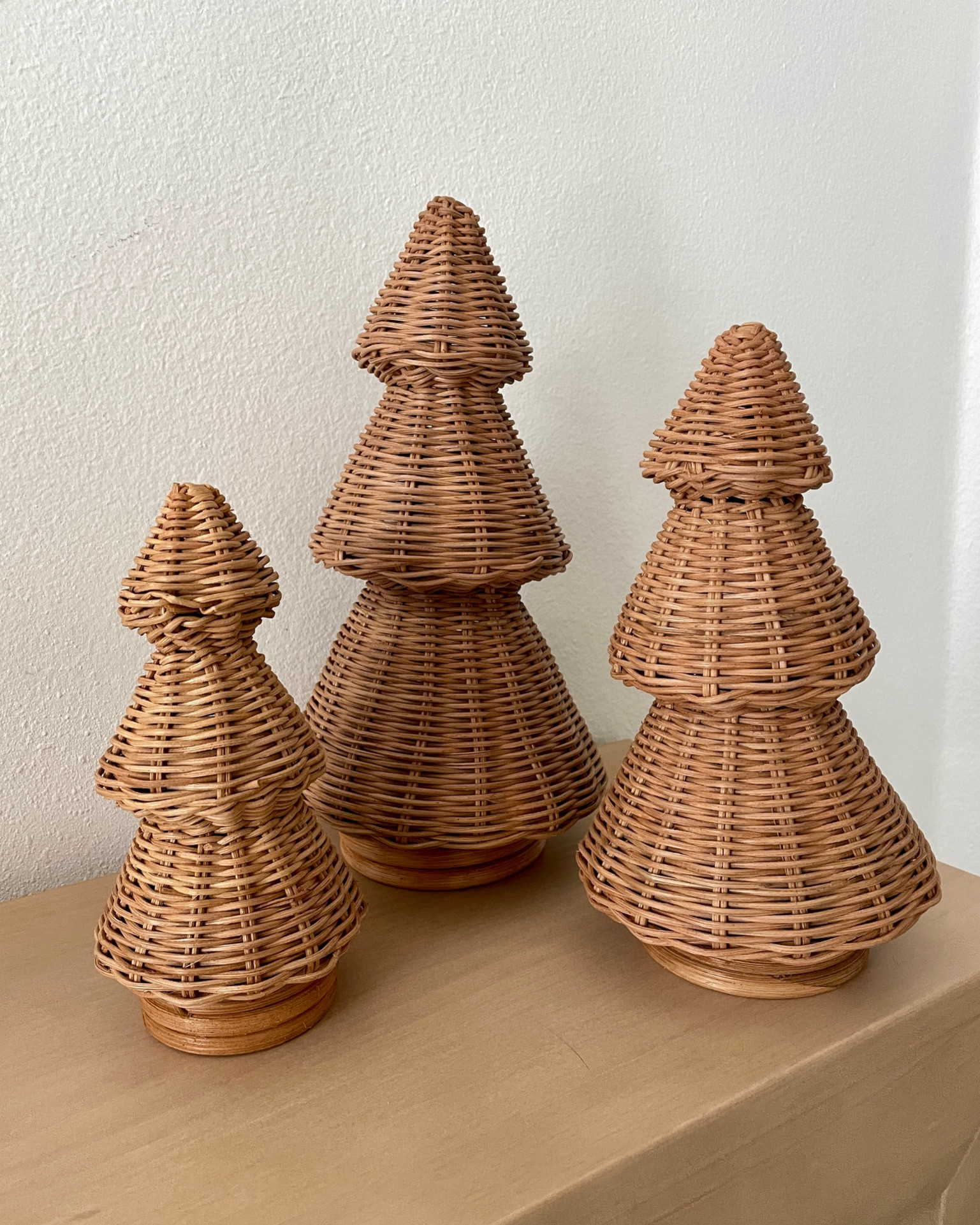 Rattan trees 

#LTKHome #LTKSeasonal #LTKHoliday