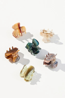 Speckled Mini Hair Clip Set | Anthropologie (US)