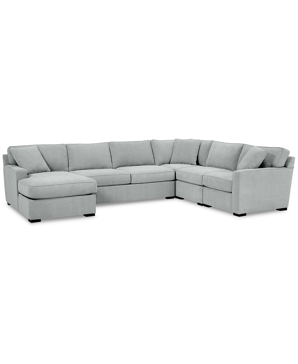 Radley 5-Pc. Fabric Chaise Sectional Sofa with Corner Piece, Created for Macy's | Macys (US)