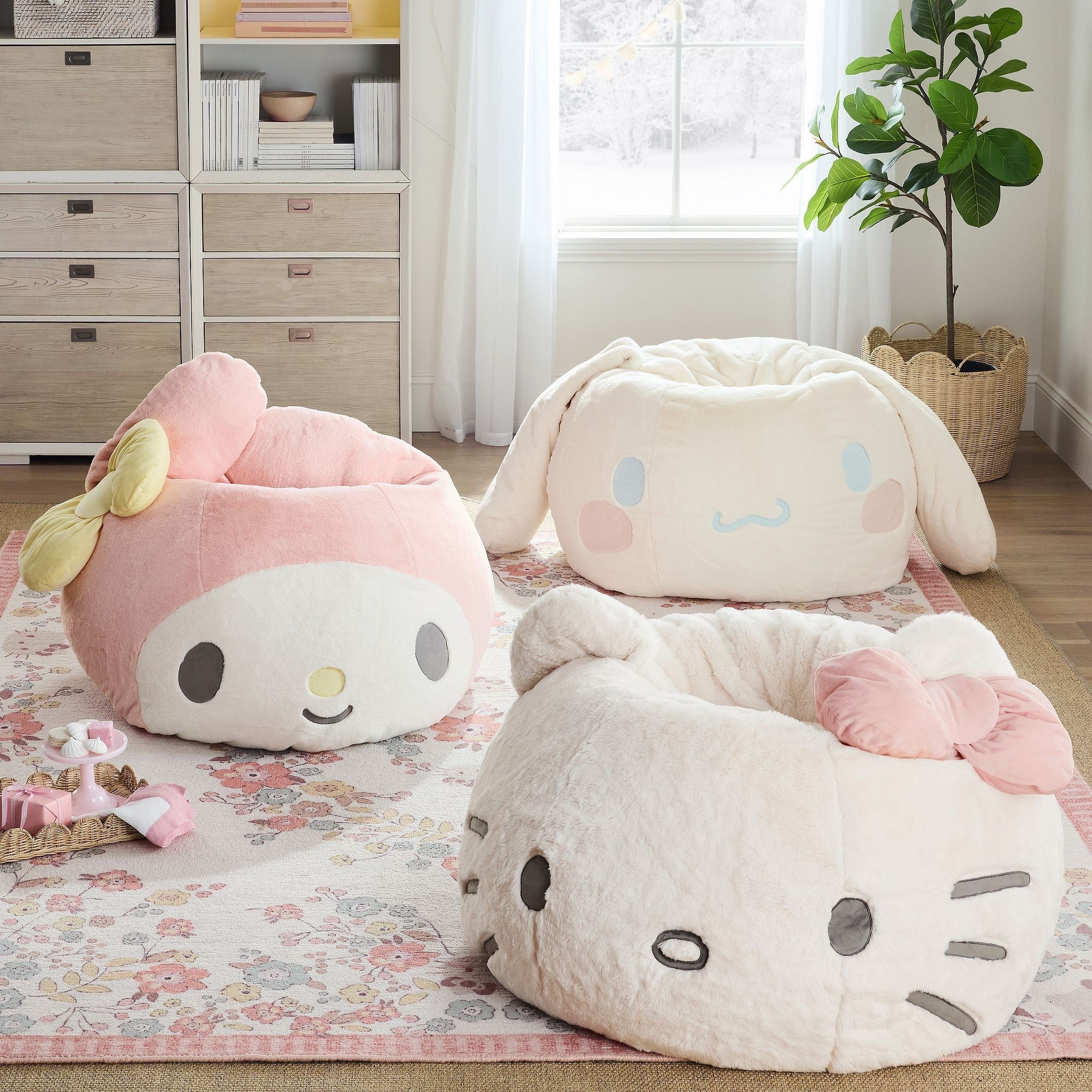 Hello Kitty & Friends new bean bag chairs from PB ✨ perfect Christmas gift idea! 

#LTKhome