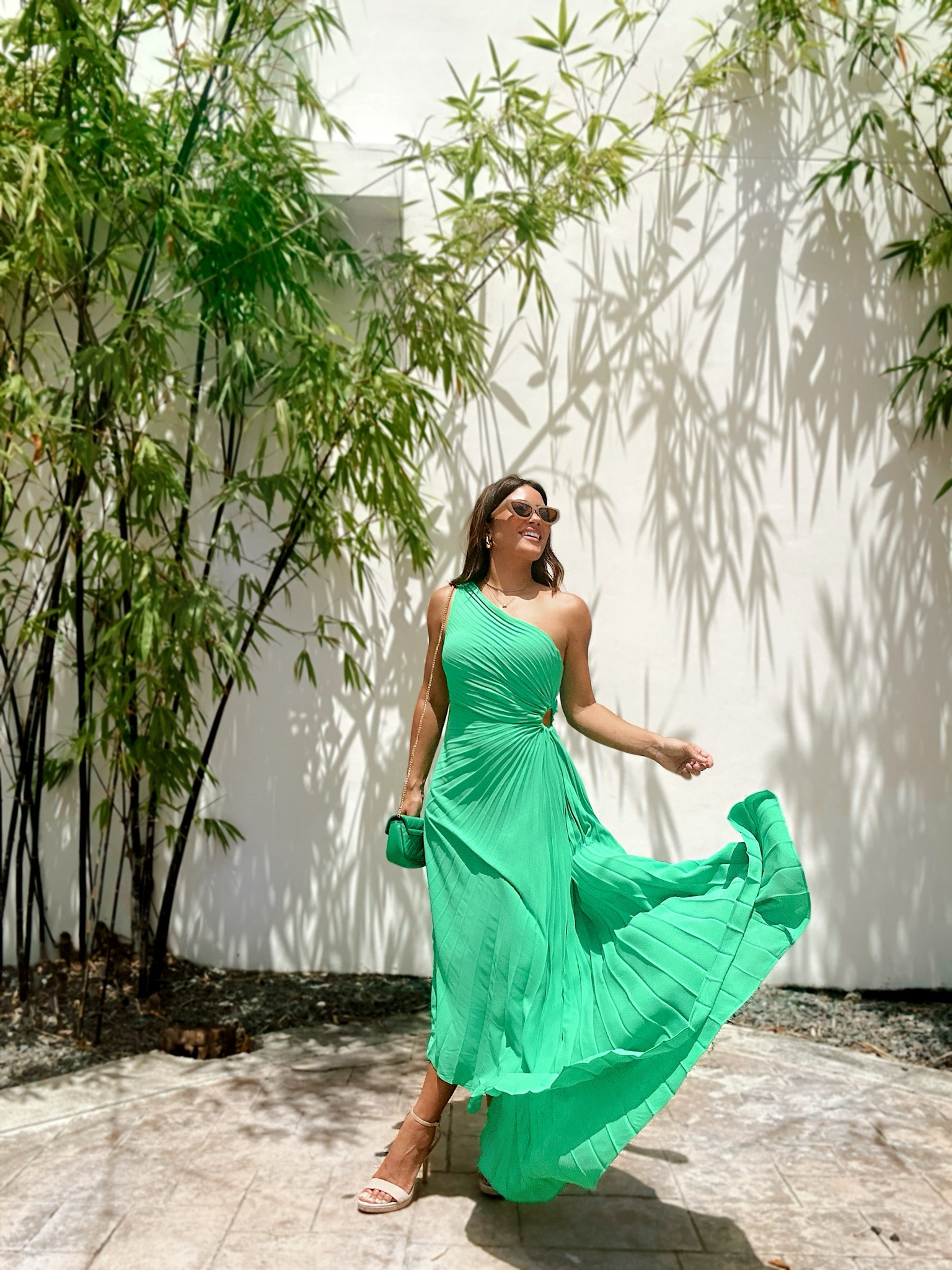 I got this @nicolemillernyc dress at @kohls and it is summer event perfection.

The color is gorgeous, but the cut of this dress and its movement are my favorite 💚  #NicoleMillerStyle #SpottedinNM  #NicoleMiller

Wedding guest, event dress, maxi dress, green dress, petite style, summer wedding, evening dress.

#LTKSummerSales #LTKFindsUnder100 #LTKStyleTip