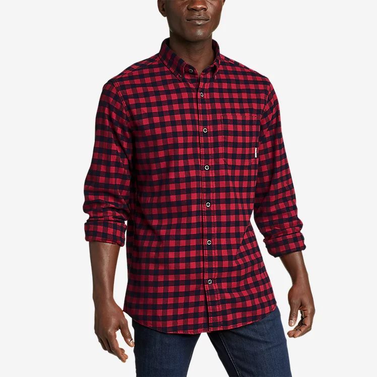 Eddie's Favorite Flannel Relaxed Fit Shirt - Plaid | Eddie Bauer, LLC