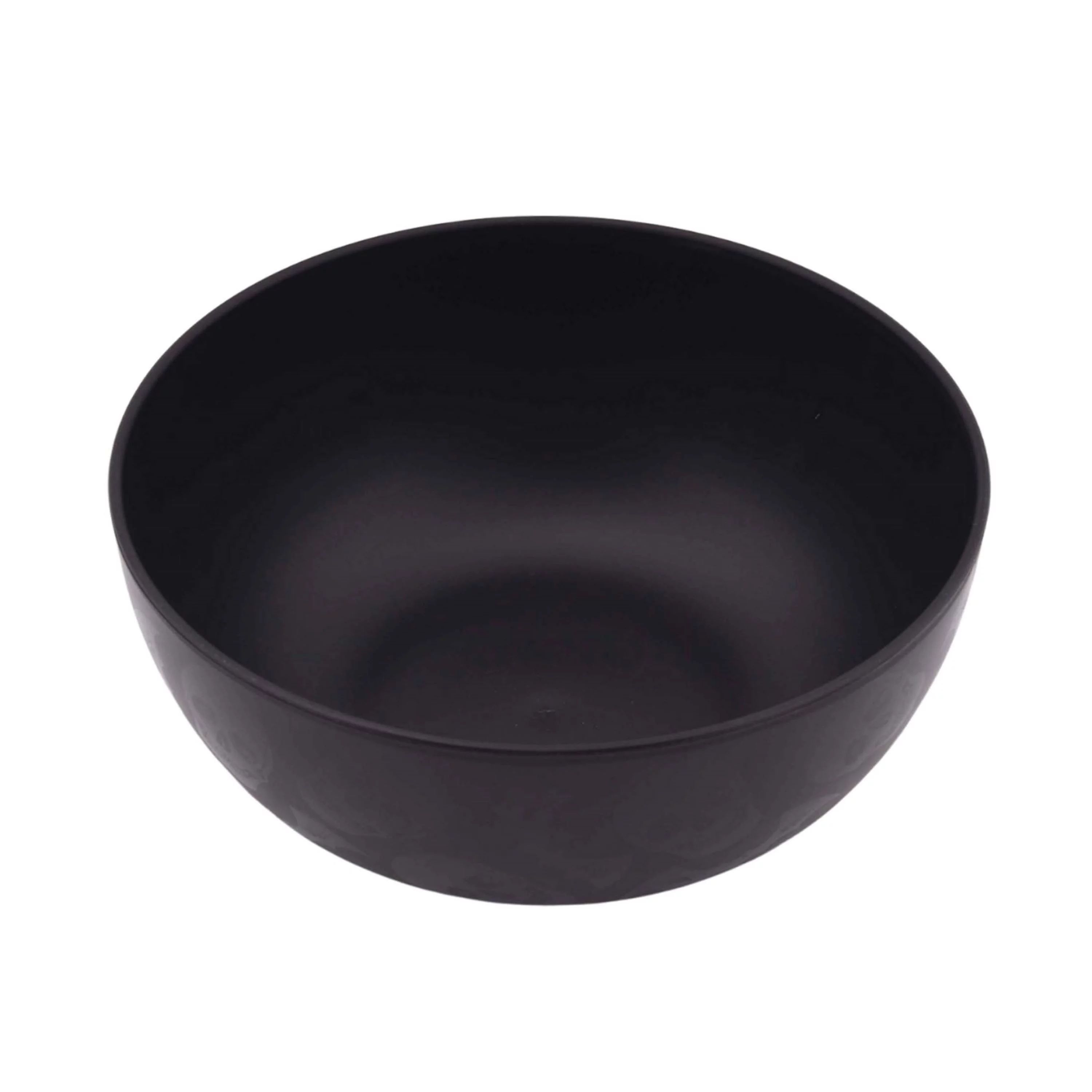 Mainstays - Black Round Plastic Bowl, Etched, 38-Ounce | Walmart (US)