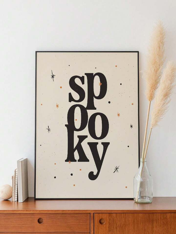 1 Piece Horror Canvas Wall Art, Printable Wall Art For Halloween Decoration, Horror Gallery Wall,... | SHEIN