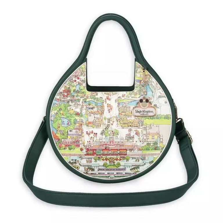 Disney Crossbody Bag Walt Disney World 50th Anniversary - Map | Walmart (US)