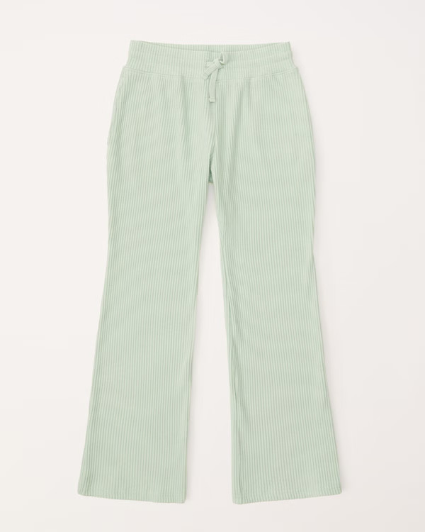 girls rib boot sweatpants | girls bottoms | Abercrombie.com | Abercrombie & Fitch (US)