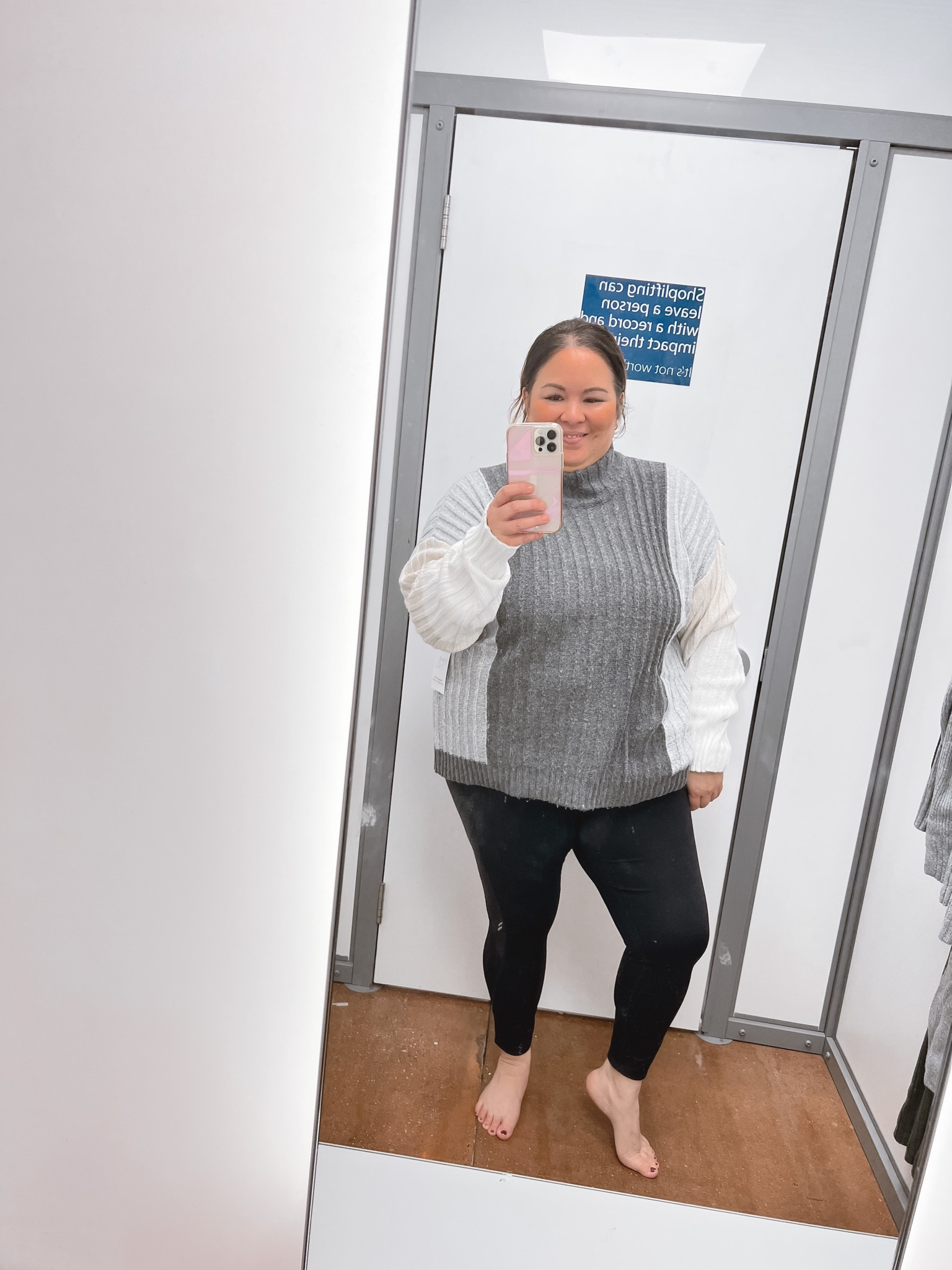 Walmart mock neck sweater is my favorite thing I tried on, on this day. Perfect to wear with jeans. #walmartfashion #falltrends #fallfashion 

#LTKcurves #LTKstyletip #LTKunder50