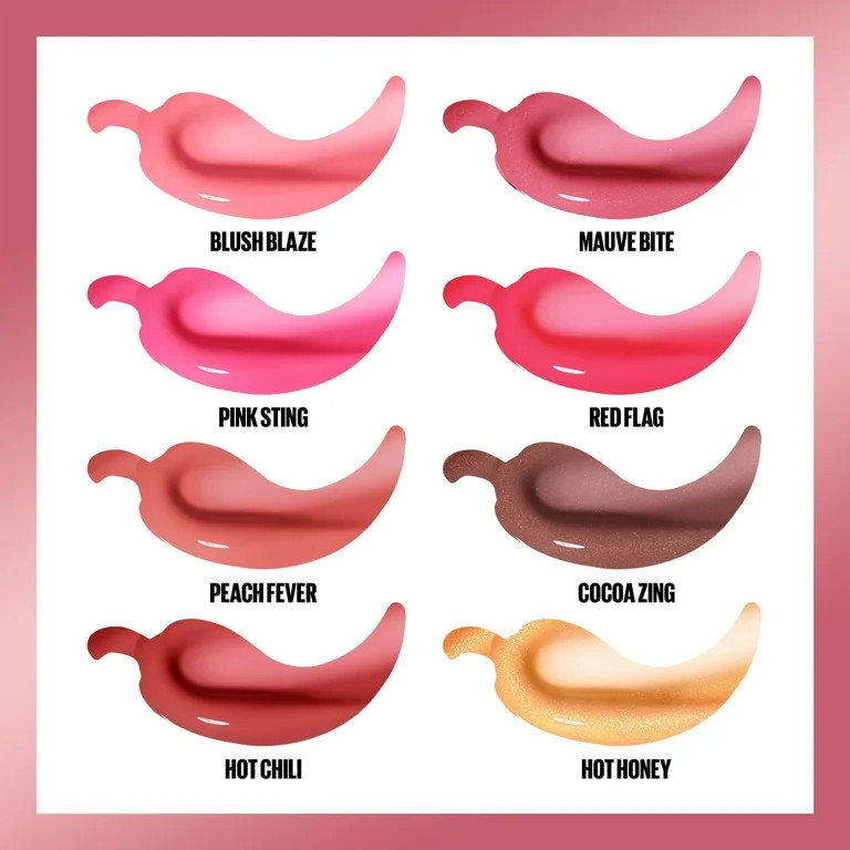 Maybelline Lifter Plump Lasting Lip Gloss, Blush Blaze | Walmart (US)