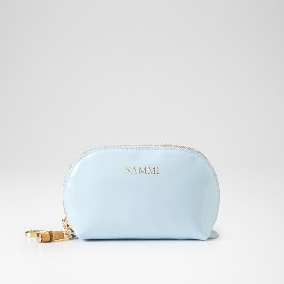 Patent Leather Travel Pouch | Mark and Graham