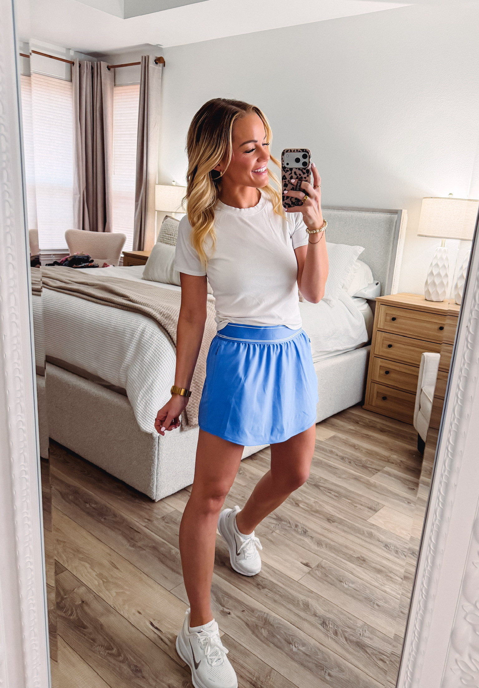 Okay #Walmart I see you and your cute Summer options! Loving this skirt and the color! 

 #LTKootd #LTKActive