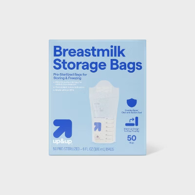 Breast Milk Storage Bags - 50ct - up&up™ | Target