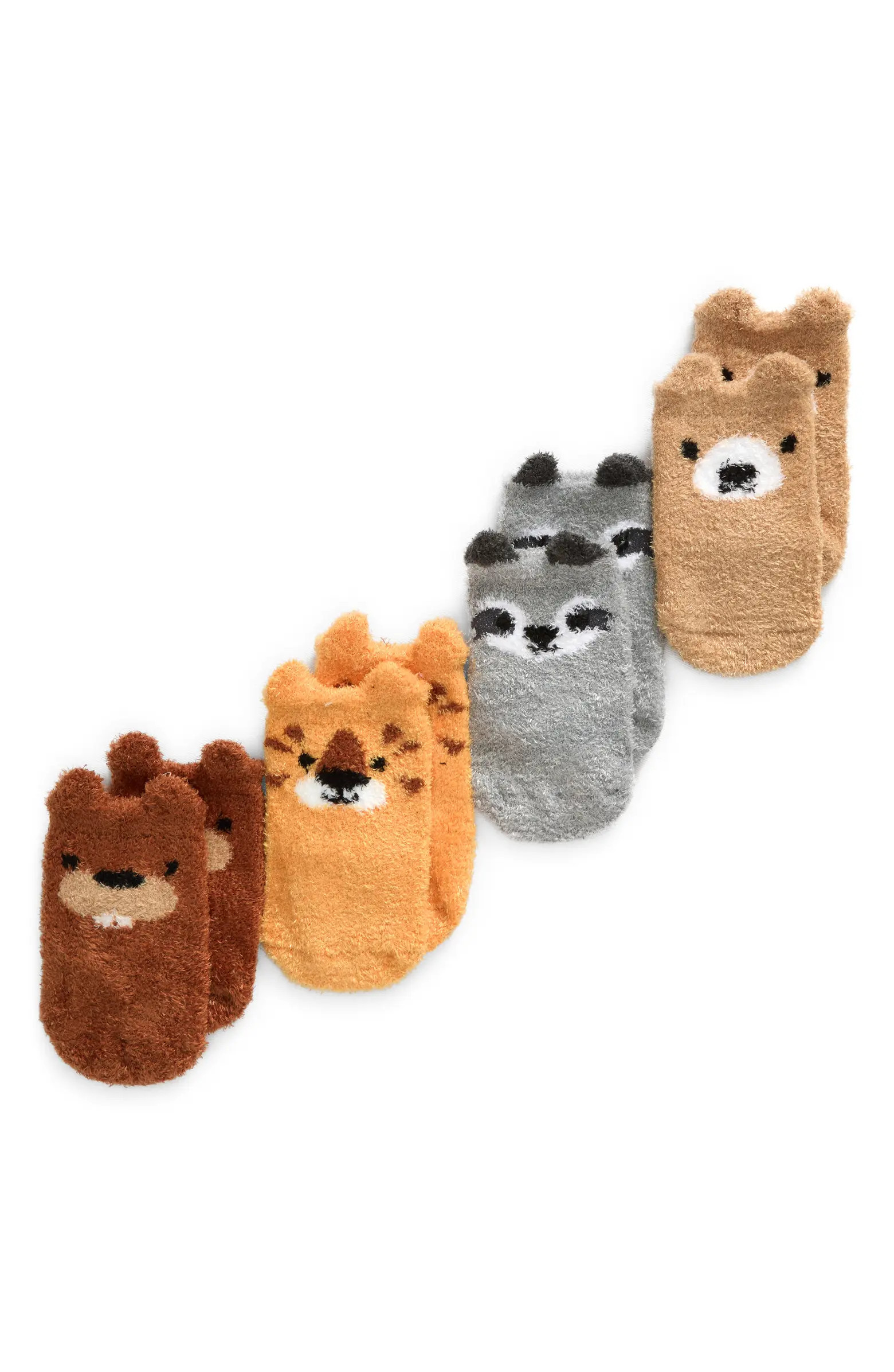 Wild Free Assorted 4-Pack Chenille Socks | Nordstrom