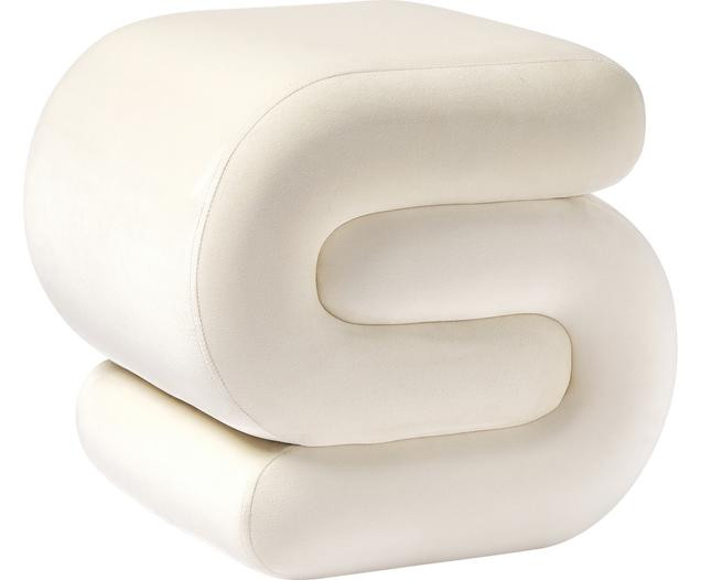 Samt-Hocker Merle | Westwing EU