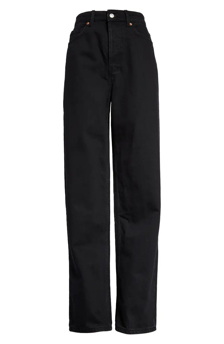 Topshop Oversize High Waist Mom Jeans | Nordstrom | Nordstrom