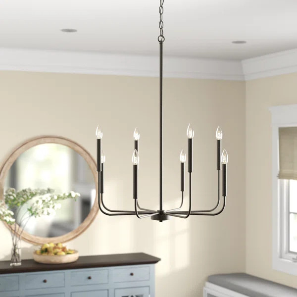 Villette 8 - Light Candle Style Empire Chandelier | Wayfair North America