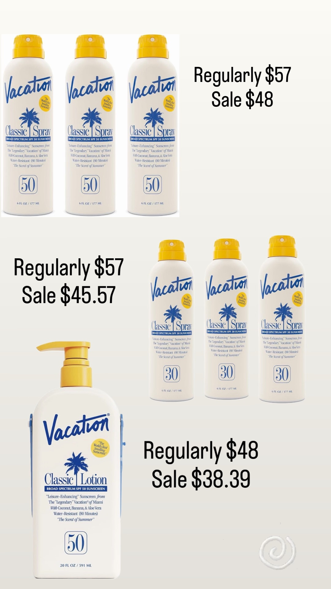 Vacation sunscreen on sale

#LTKSaleAlert #LTKmomlife #LTKSwim