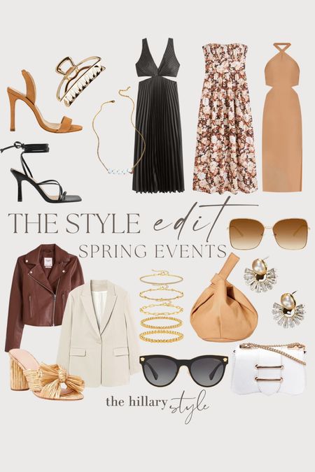 The Style Edit: Spring Events. Spring is here which means it’s time for all of the fun celebrations that come along with it. Check out my collection of pieces perfect for upcoming weddings, showers, Easter, and more. 

Wedding guest dress, baby shower dress, bridal shower dress, spring dress, spring outfit, spring fashion, fashion finds, event dresses.

#LTKstyletip #LTKFind #LTKSeasonal