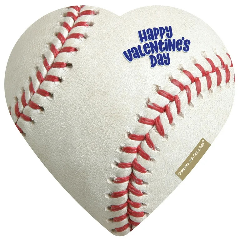 Elmer Chocolate Assorted Chocolate Sports Ball Baseball Heart 2oz 5 Pieces | Walmart (US)