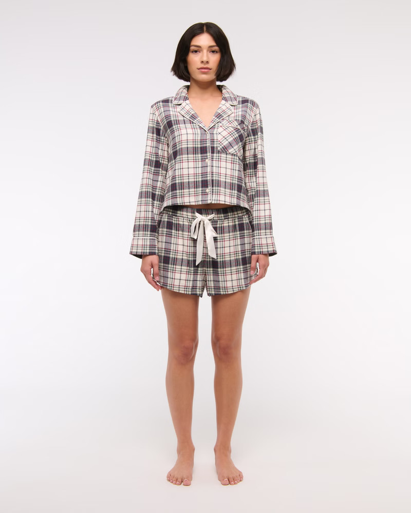 Flannel Sleep Shirt | Abercrombie & Fitch (US)