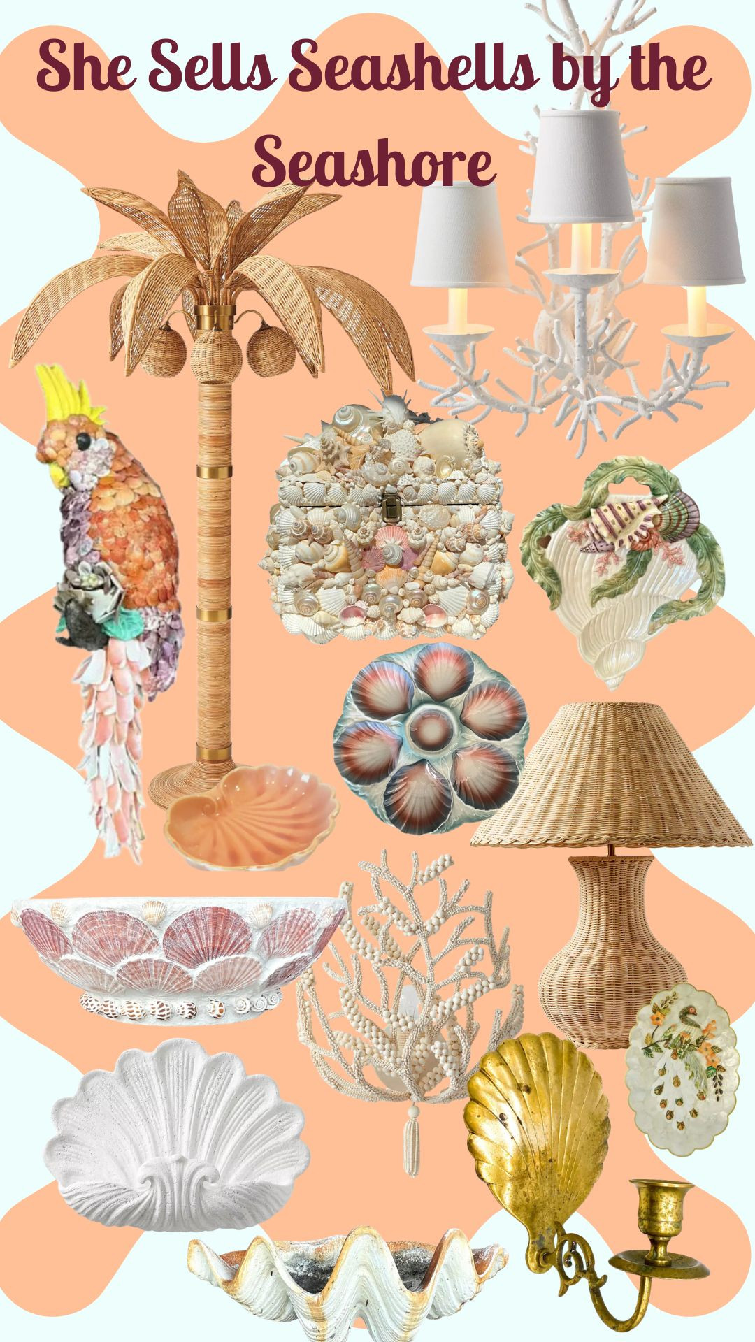 She Sells Seashells by the Seashore 

 #LTKSeasonal #LTKHome #LTKTravel