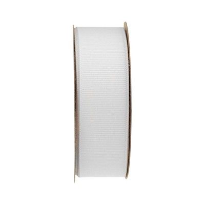White Grosgrain Fabric Ribbon - Spritz™ | Target