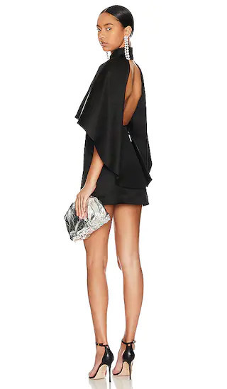 L'Academie Avah Mini Dress in Black. - size L | Revolve Clothing (Global)
