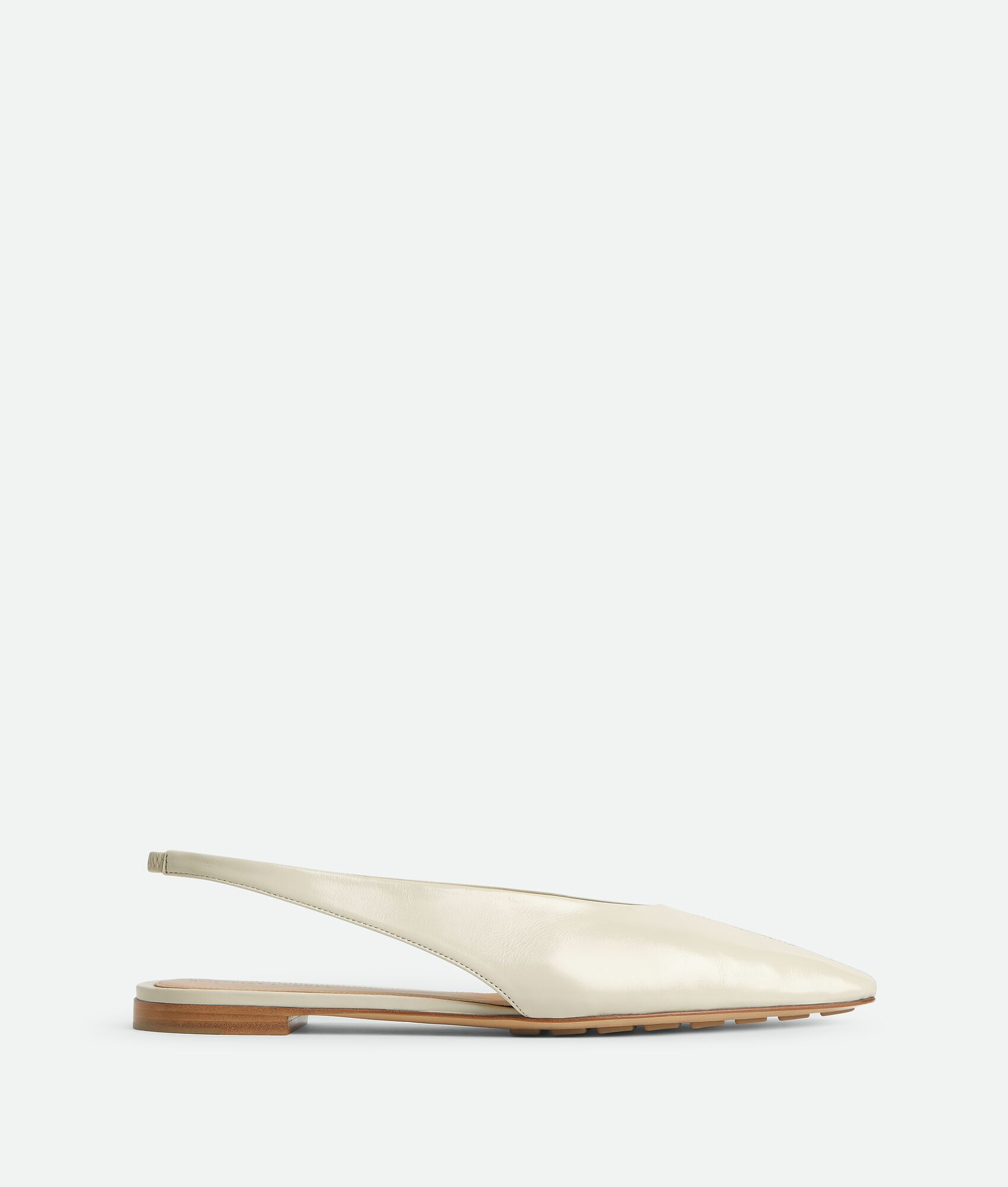 Bottega Veneta® Women's Sofia Sling Back Ballerina in Sea salt. Shop online now. | Bottega Veneta