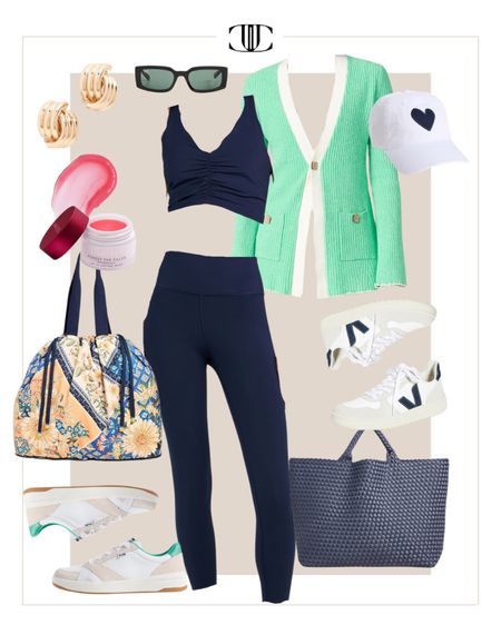 One item five different ways!

Leggings, workout look, activewear,cardigan, sneakers, sunglasses, summer outfit, casual outfit, easy outfit 

#LTKstyletip #LTKfitness #LTKover40