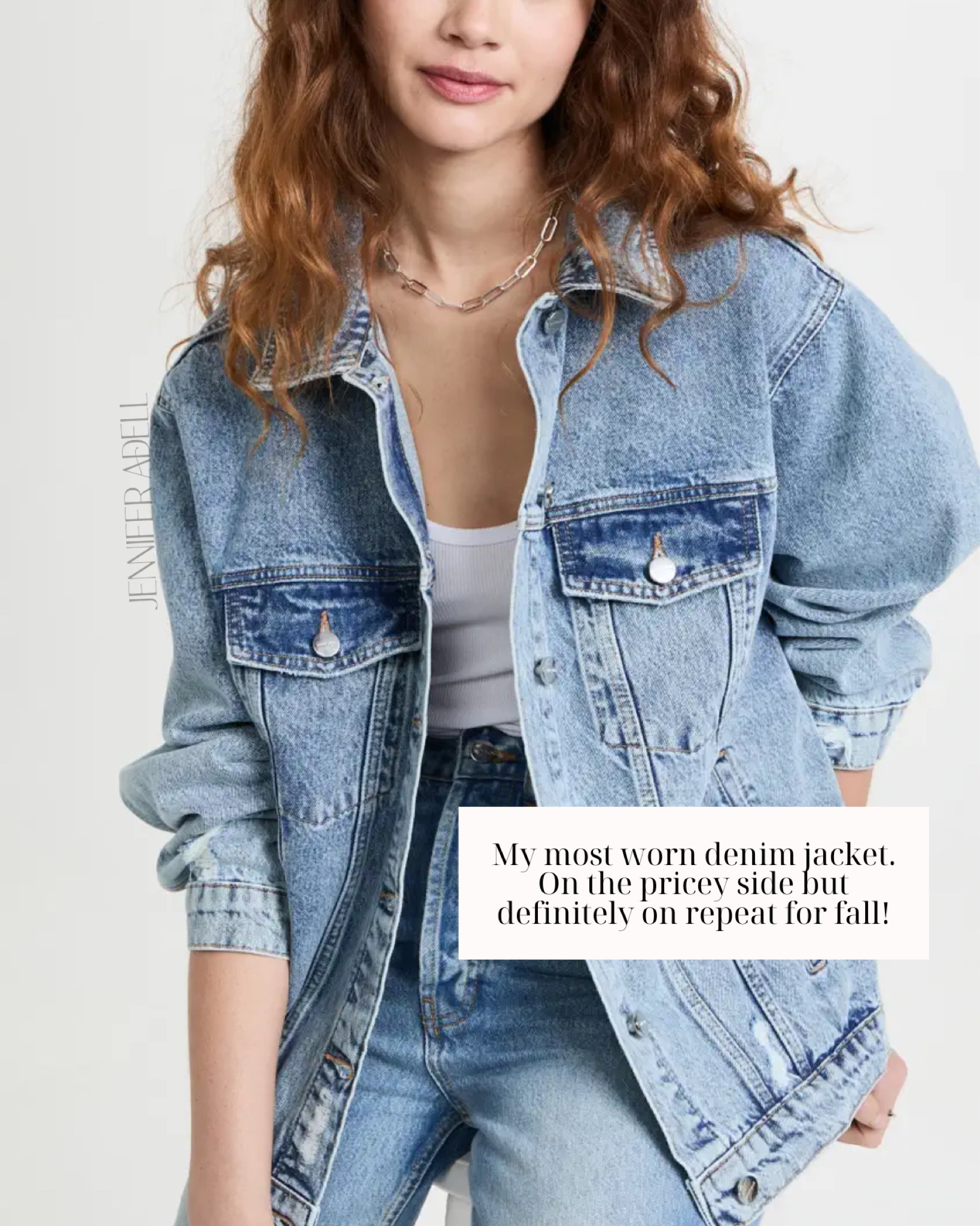 I wear this denim jacket all the time and it’s definitely going to be on repeat for fall! It’s perfectly oversized too! #denimjacket #fallfashion

#LTKSeasonal #LTKstyletip #LTKFind