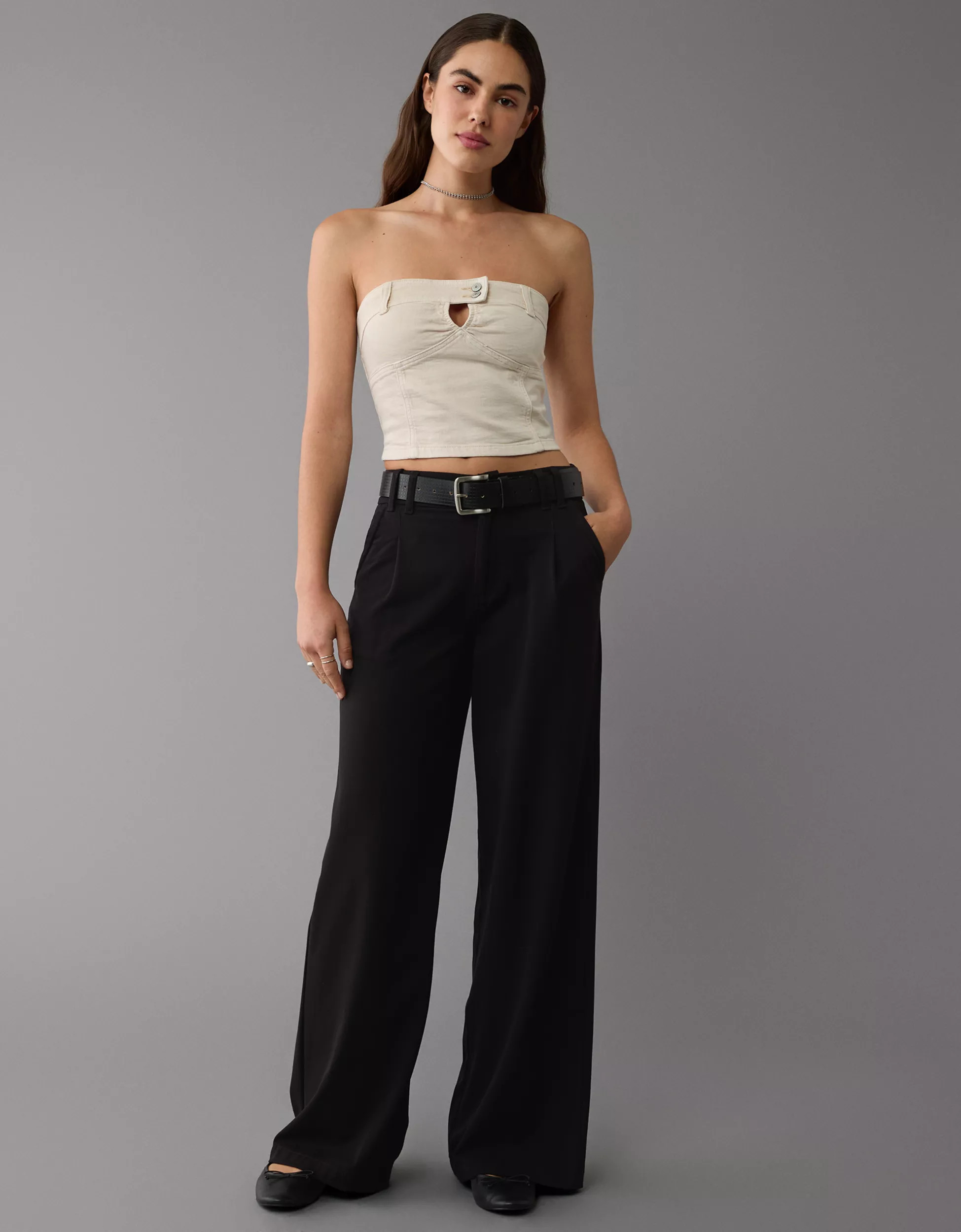 AE Denim Tube Top | American Eagle Outfitters (US & CA)