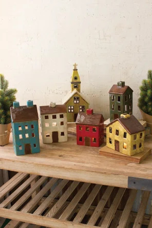 The Twillery Co.® 6 Piece Village Set | Wayfair | Wayfair Professional